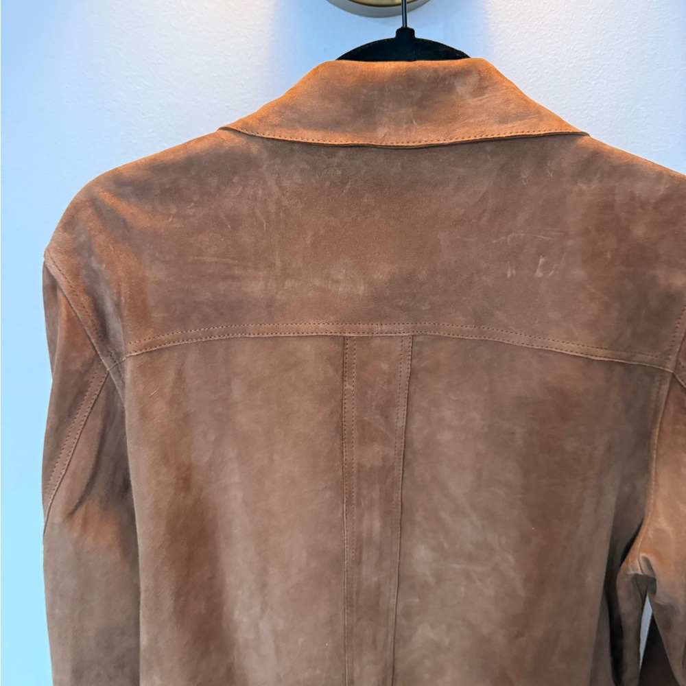 Sezane Tan Suede Will Jacket - Picture 5 of 7